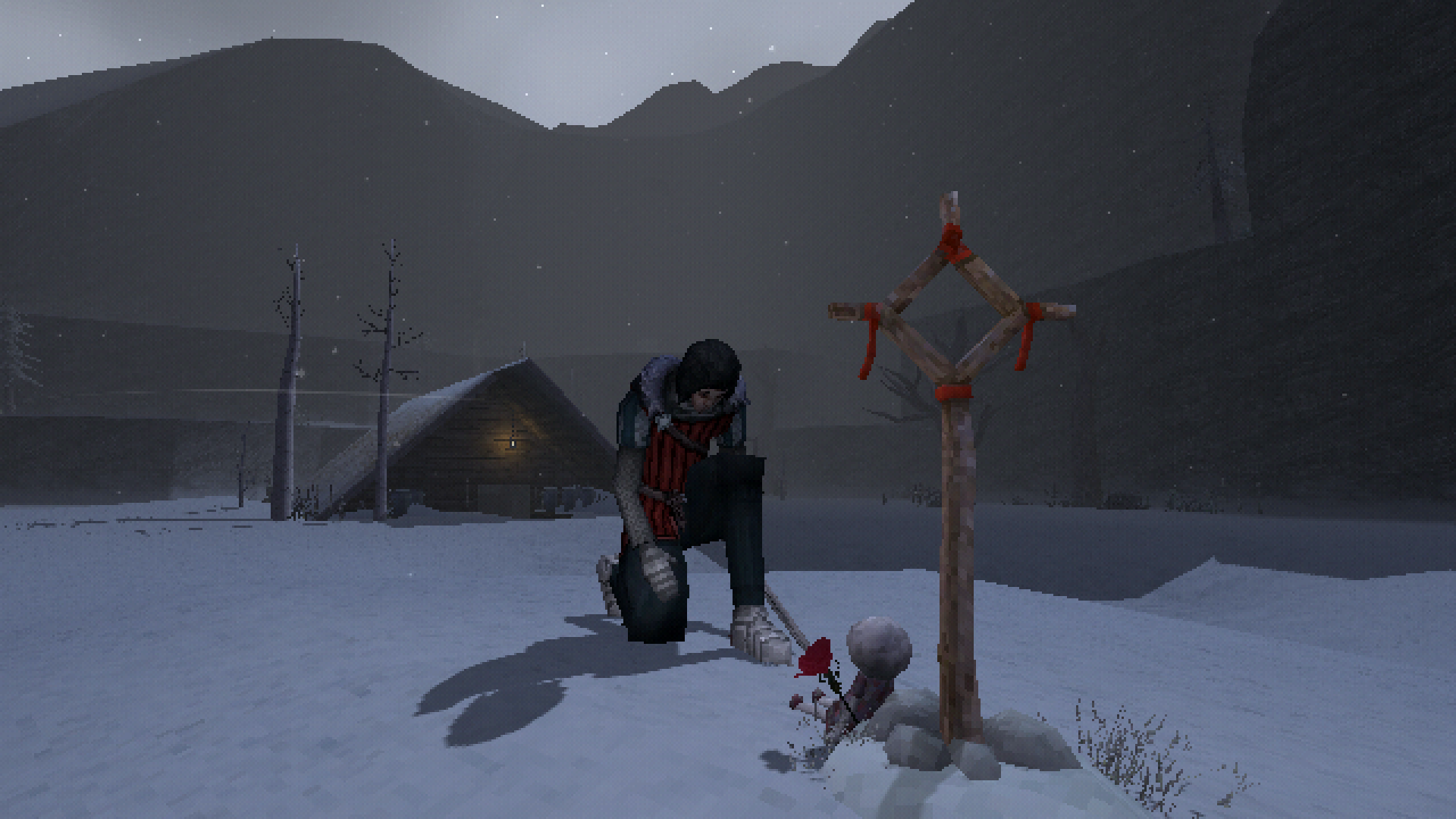 In Plead with the Elder Gods, the hope of saving your love has seemingly long since past