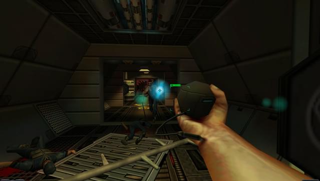 Pondering the orb has a whole new meaning in System Shock 2.