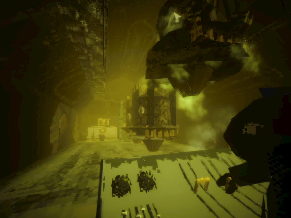 Handling those levers like an absolute champ