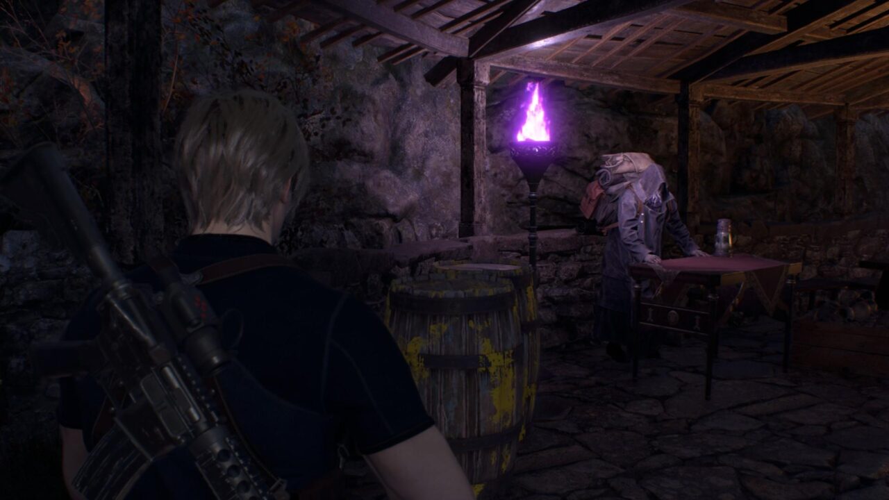 Resident Evil 4 Remake Merchant