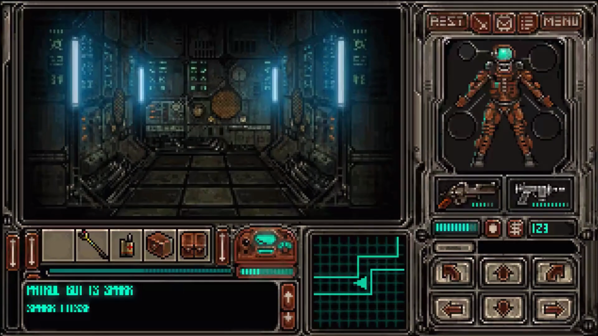 The classic dungeon crawler layout will be familiar to fans of the genre