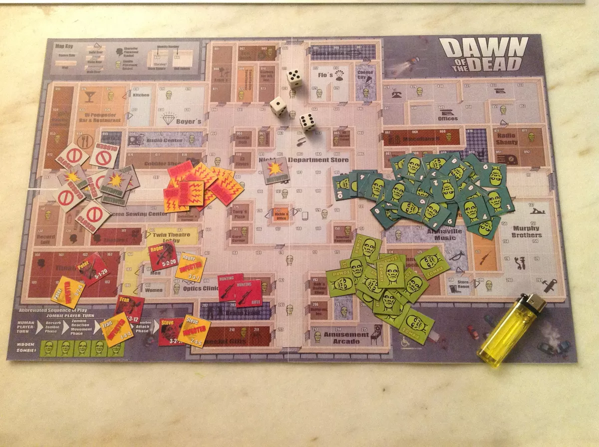 The Dawn of the Dead game seems to border wargame territory