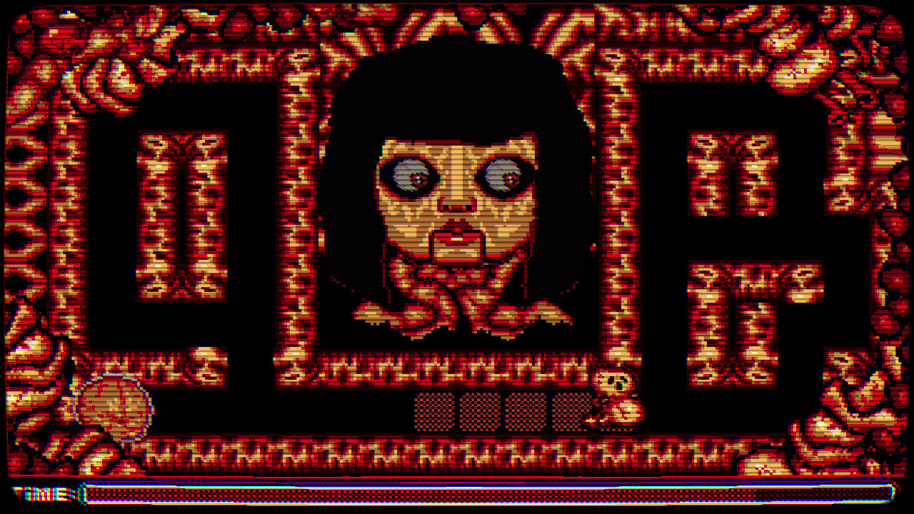It's like if Junji Ito made a late 80's arcade cabinet