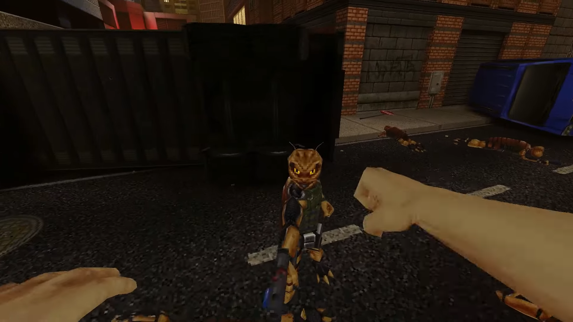 If guns are too impersonal, make them pay with your mitts