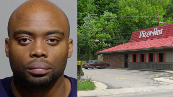 Pizza Hut murder suspect