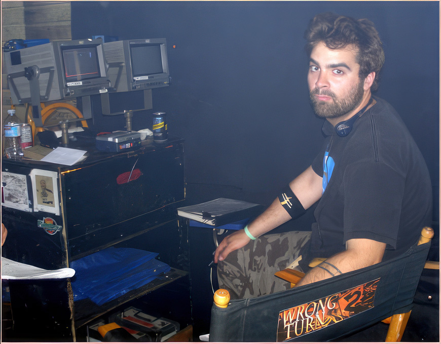 Director Joe Lynch gives the serious face