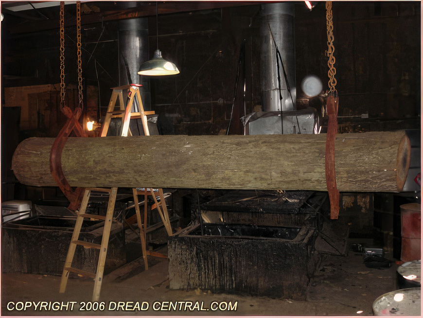 Something bad's going to happen on one end of that log...