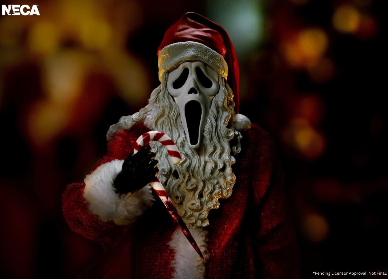 NECA Gets in the Holiday Spirit With Santa Ghostface Figure!