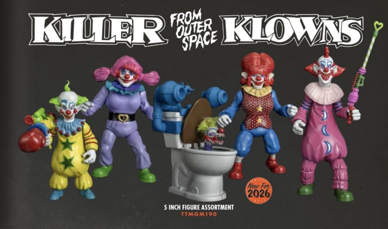 'Killer Klowns From Outer Space' Toy Line Brings the Entire Circus