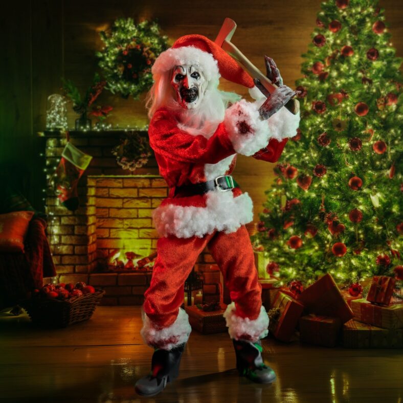 Trick or Treat Studios 1:6 Scale Santa Art from Terrifier 3 hidden watermark Dread Central