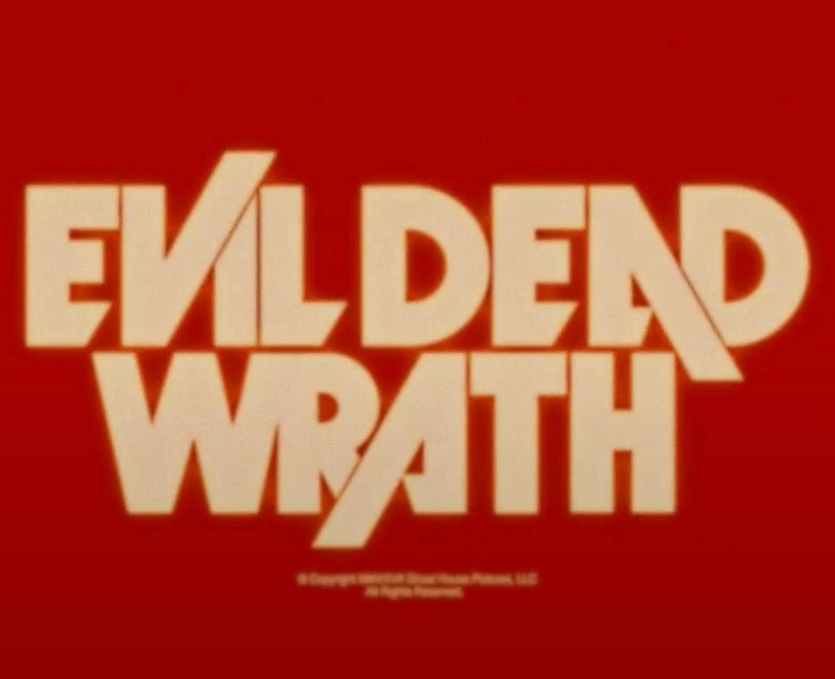 ‘Evil Dead Wrath’ Logo Revealed as Production Starts!