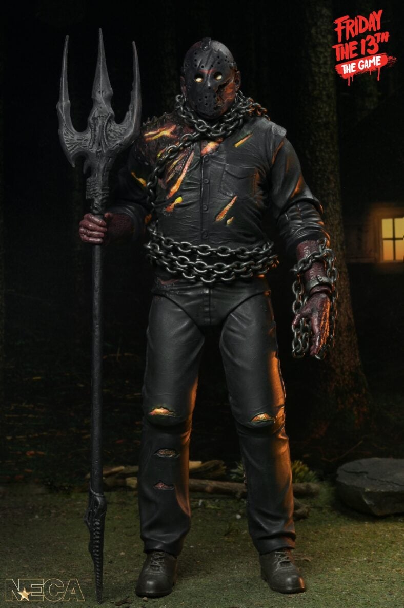 NECA's Incredible 'Friday the 13th: The Game' Toy Line Includes Iconic Savini Jason! [Exclusive]