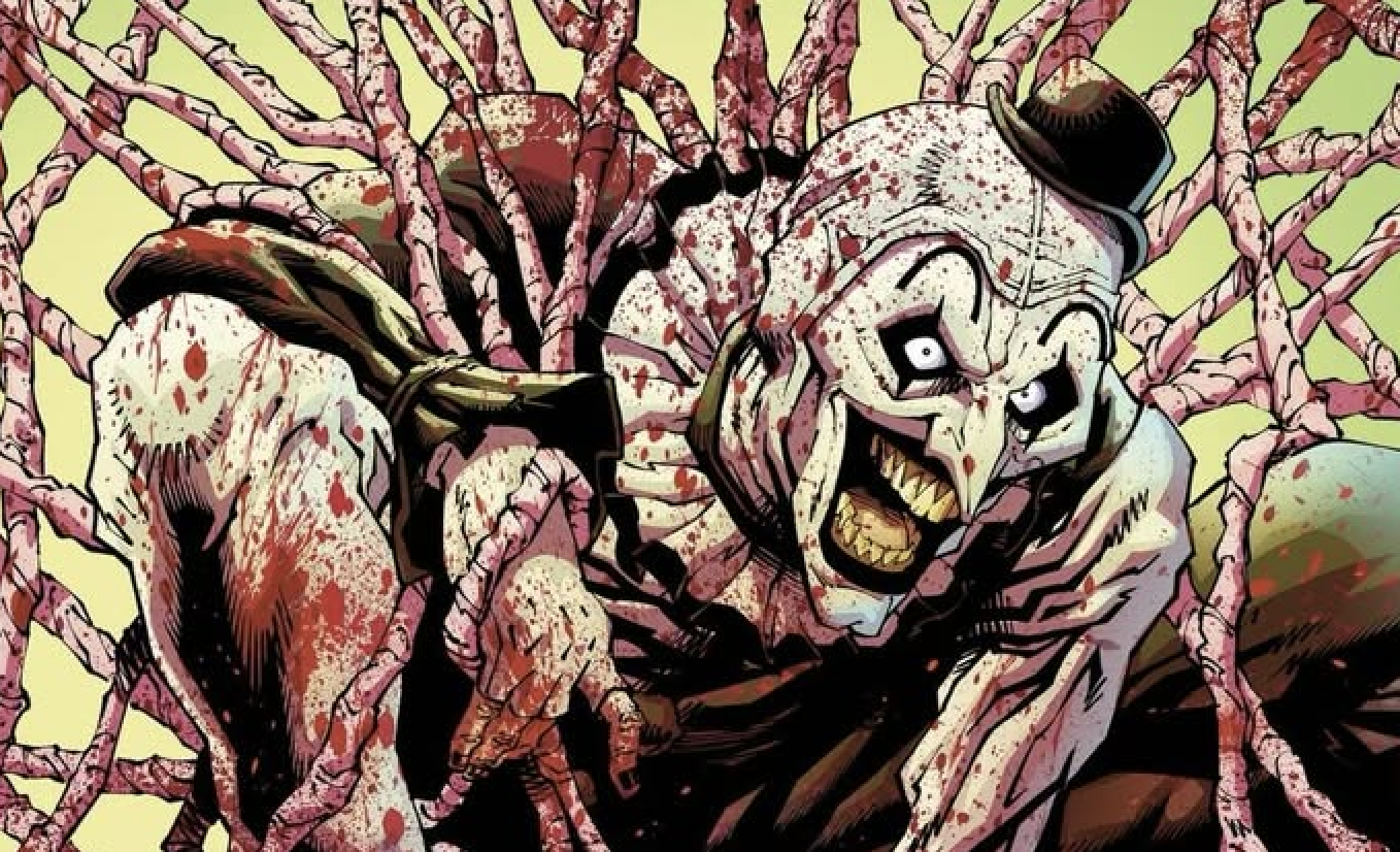 Jaw-Dropping ‘Terrifier’ Poster Gives Homage to Todd McFarlane’s ‘Spider-Man’