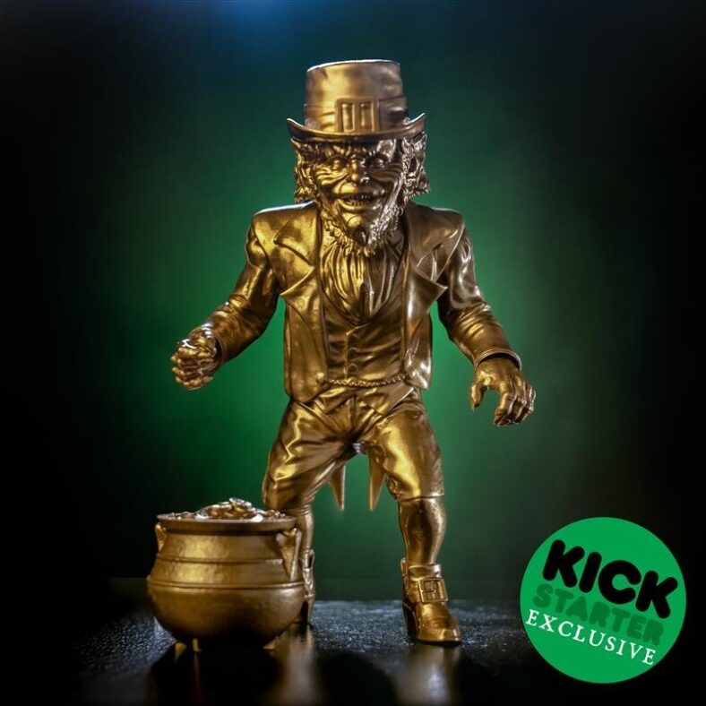 Trick or Treat Releasing All-Gold 'Leprechaun' Figure as Part of Ultimate Size Kickstarter