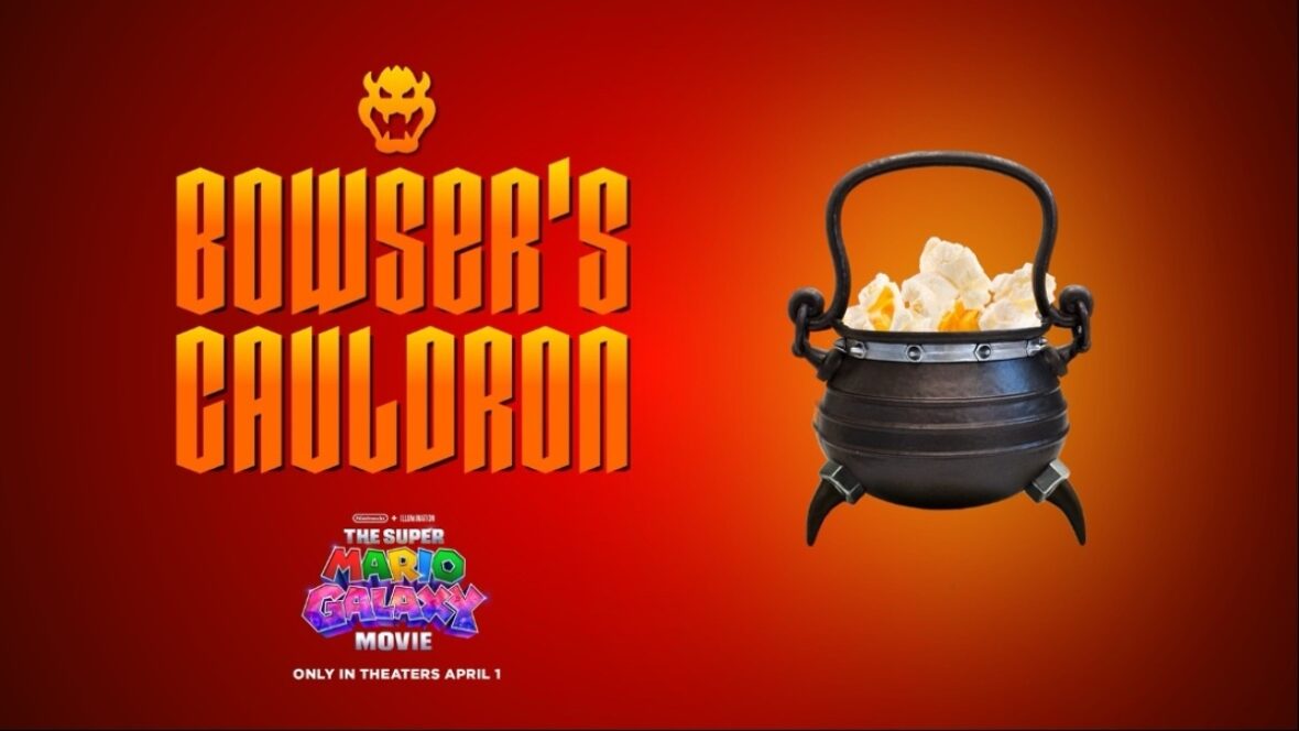 Nintendo and Universal Set the Guinness World Record for the World’s Smallest Popcorn Container! Nintendo and Universal Set the Guinness World Record for the World’s Smallest Popcorn Container!