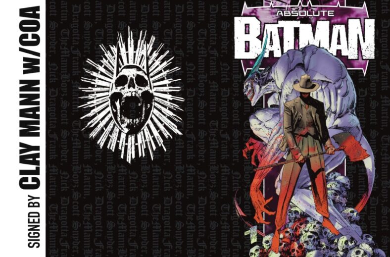 Win a Rare Sold-Out 'Absolute Batman' #19 Variant - Signed by Clay Mann (Limited to 1,000)!