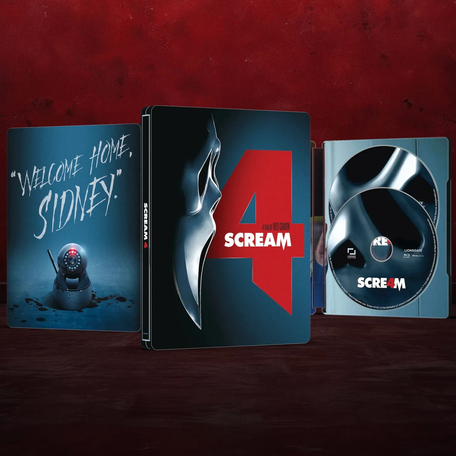‘Scream 4’ Slashing onto VHS and a 4K Steelbook this June!