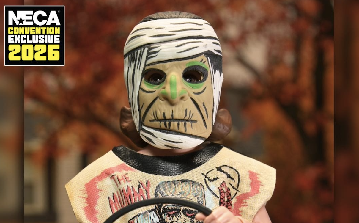 NECA Unwraps Glow-in-the-Dark 6″ Ben Cooper Mummy Figure [SDCC]