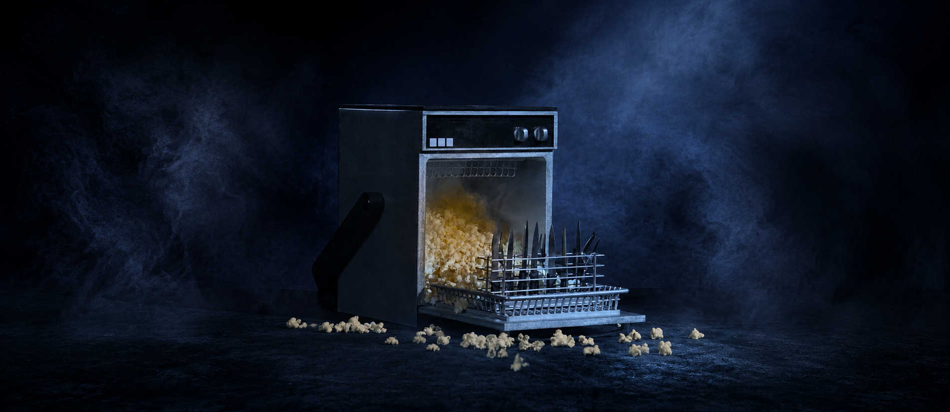 Warner Bros. Actually Built the Insane ‘Evil Dead Burn’ Dishwasher Popcorn Bucket Fans Begged For [Exclusive]