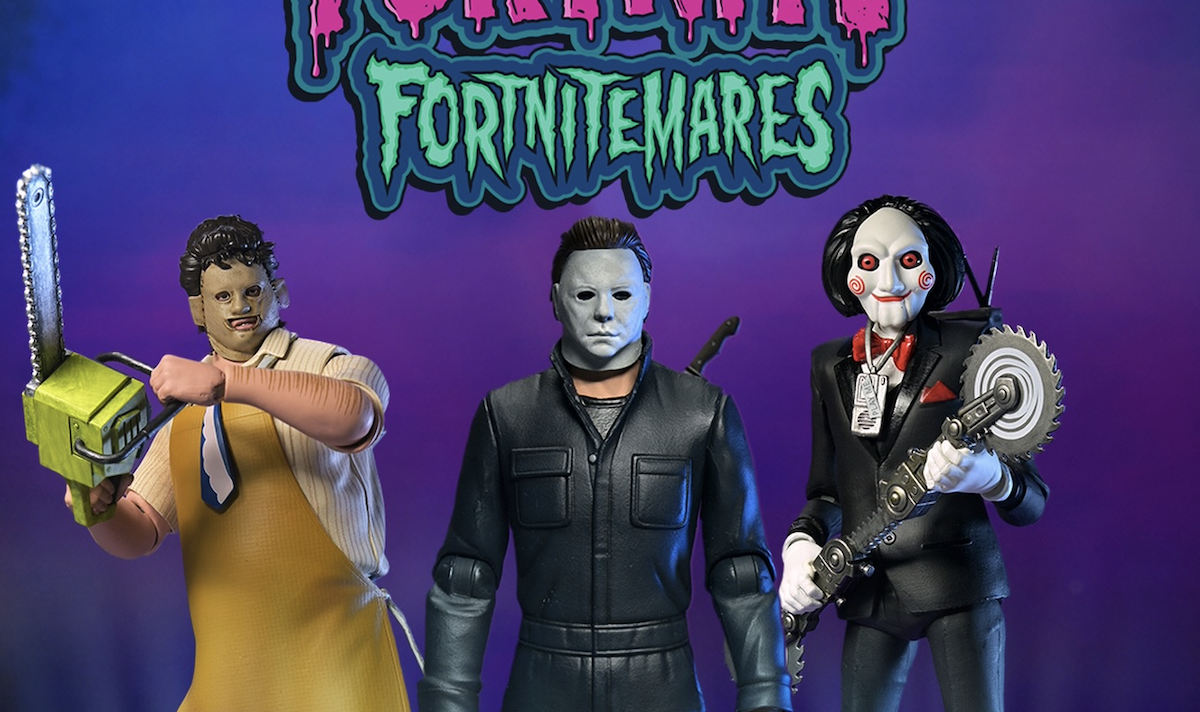 NECA’s Fortnite ‘Fortnitemares’ Line Brings Michael Myers, Leatherface, and Billy to Shelves!