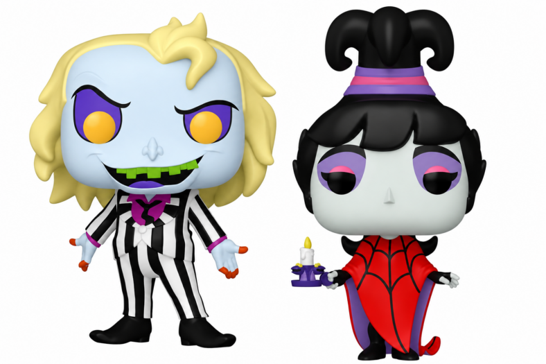 The Ghost With the Most: Animated Beetlejuice and Lydia Get Pop Funko Treatment!