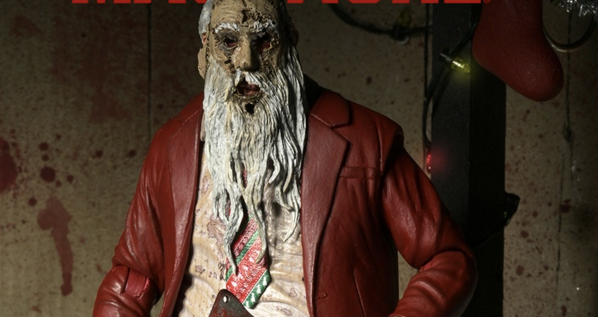 NECA Gives Leatherface a Twisted Holiday Makeover With New Santa-Themed Figure