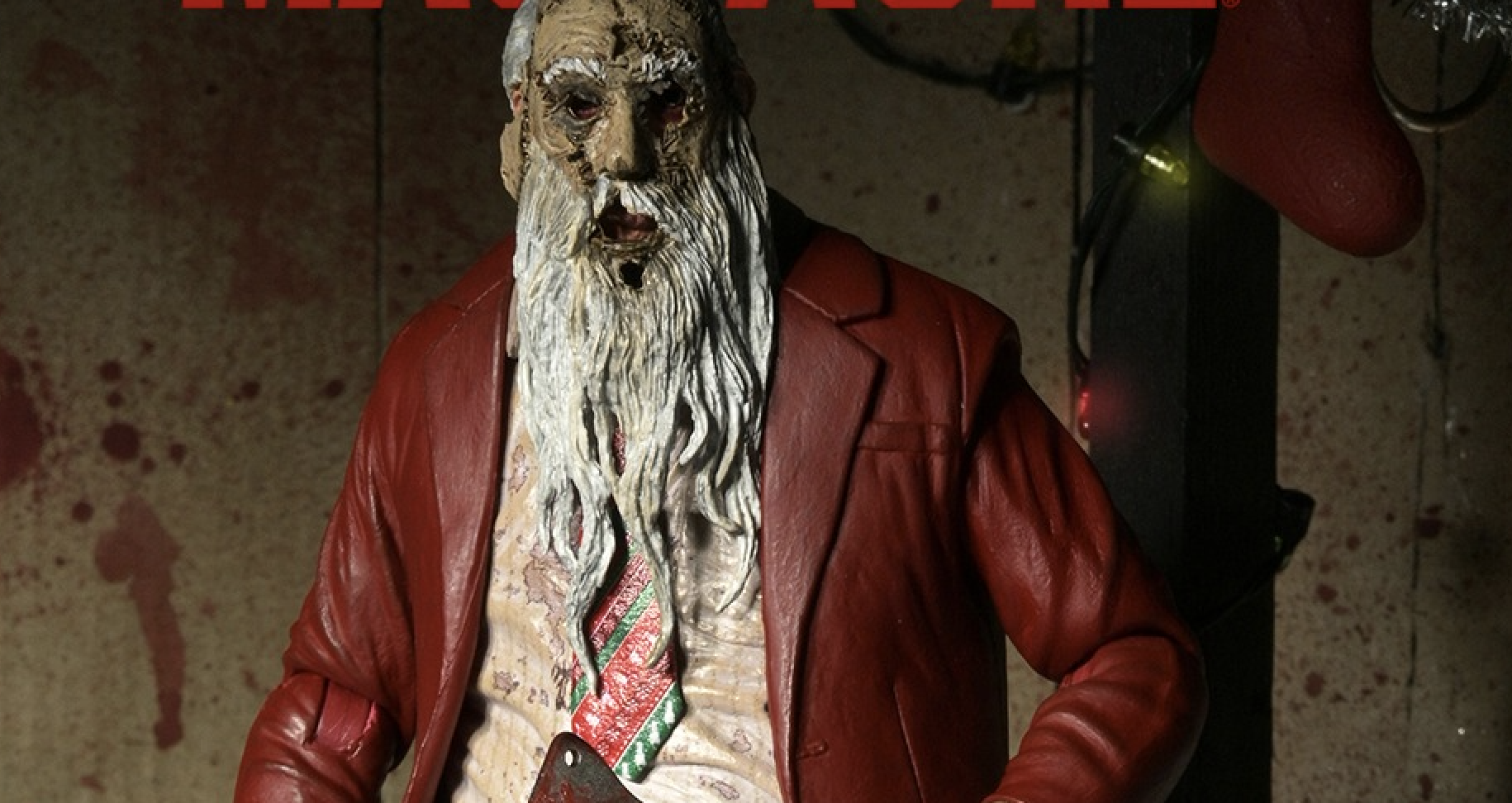 NECA Gives Leatherface a Twisted Holiday Makeover With New Santa-Themed Figure